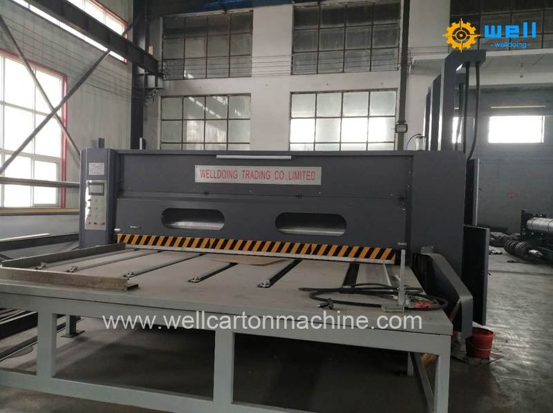 China Chain Feeding Type Cardboard Flexo Printing Machine