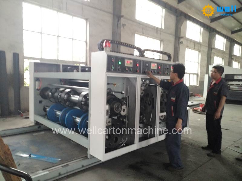 1 color corrugated carton flexo printing machine factory