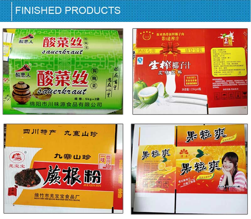 Customer come to factory inspection 4 color printing die cutting machine