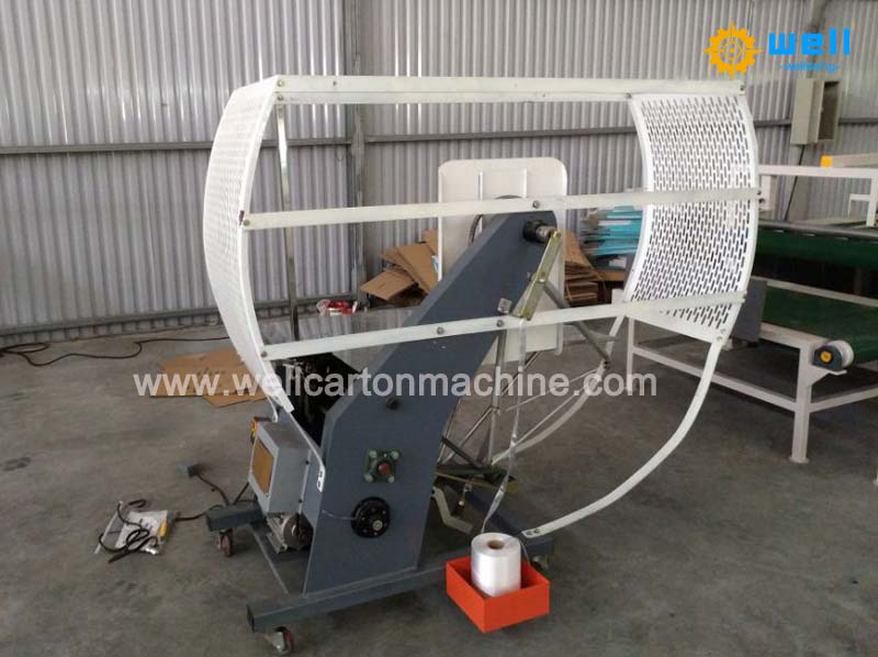 Color box binding bundler machine