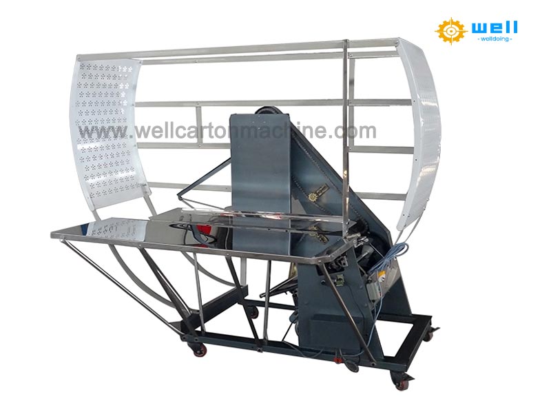 Corrugated carton box manual PE bundle tying machine