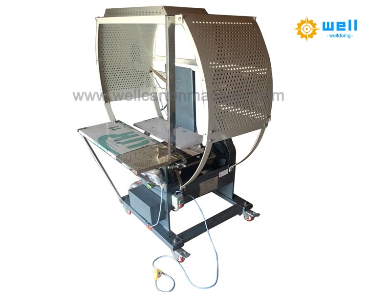 Corrugated carton box manual PE bundle tying machine