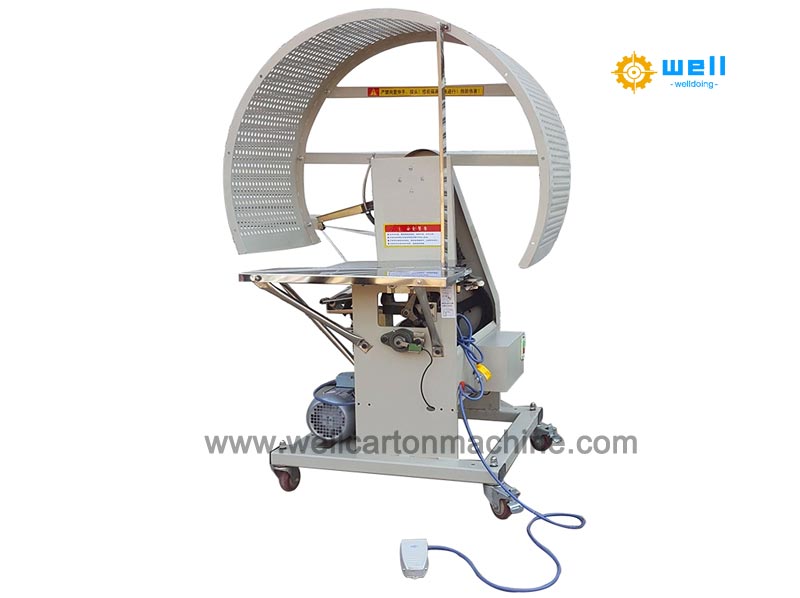 Corrugated carton box manual PE bundle tying machine