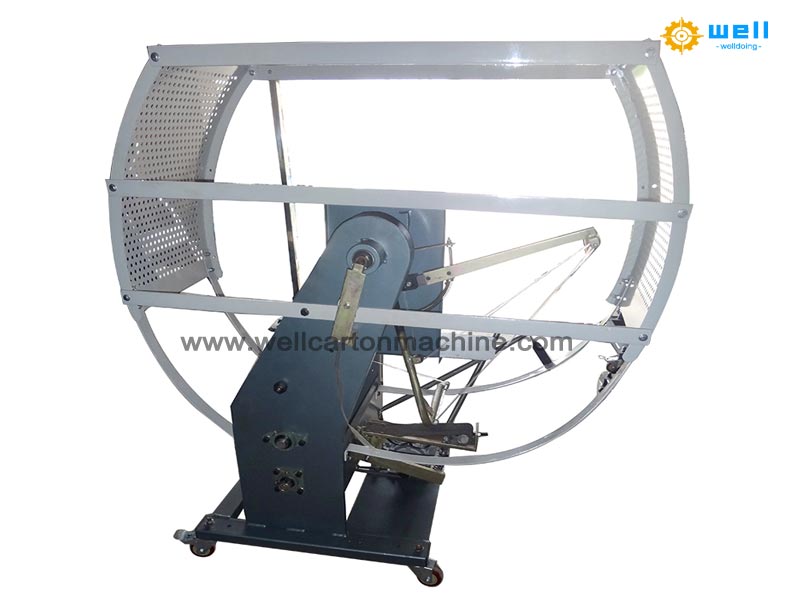 Corrugated carton box manual PE bundle tying machine