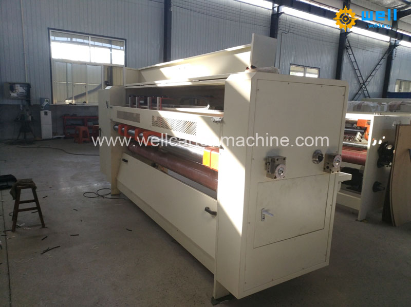 Automatic carton box thin blade slitter machine