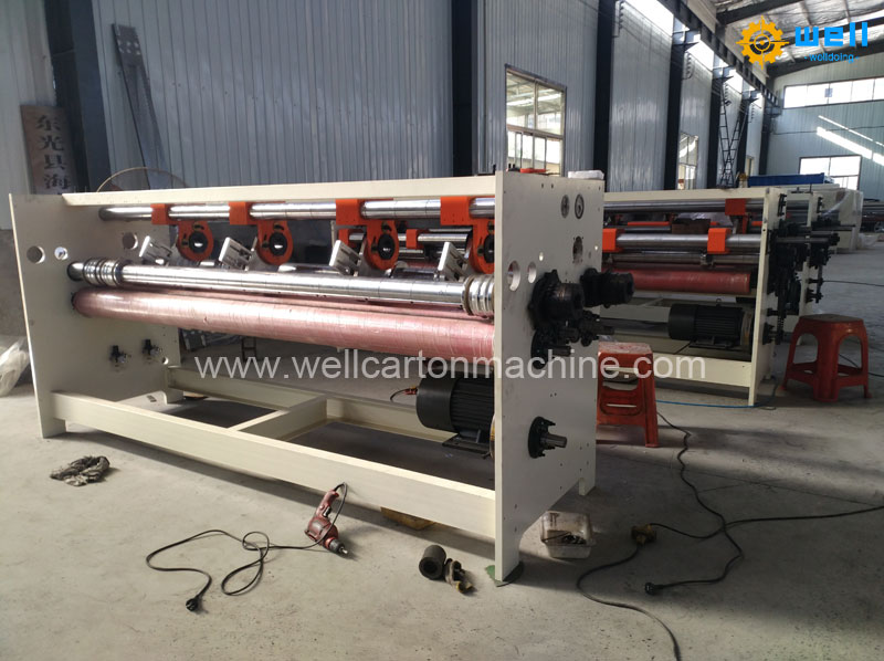 Manual feeder slitting cutting creasing machine