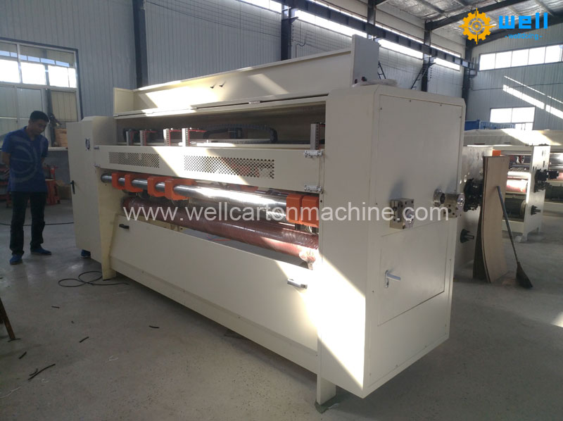 Manual feeder slitting cutting creasing machine