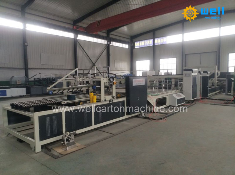 carton box folding gluing machine operation specification