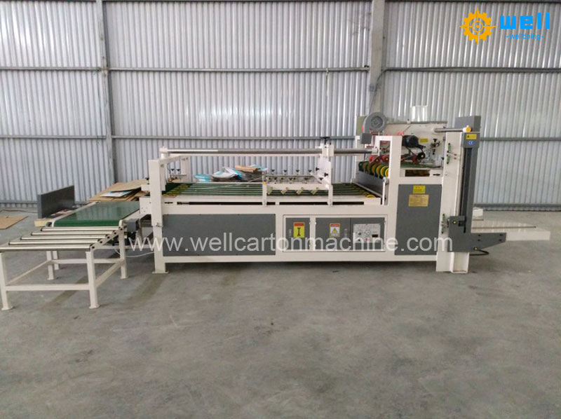 How to produce High quality corrugated Board with semi-automatic floder gluer machine