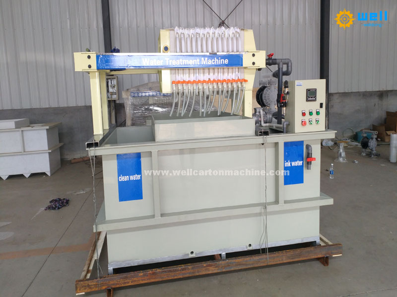 China ink waste water treatment machine price