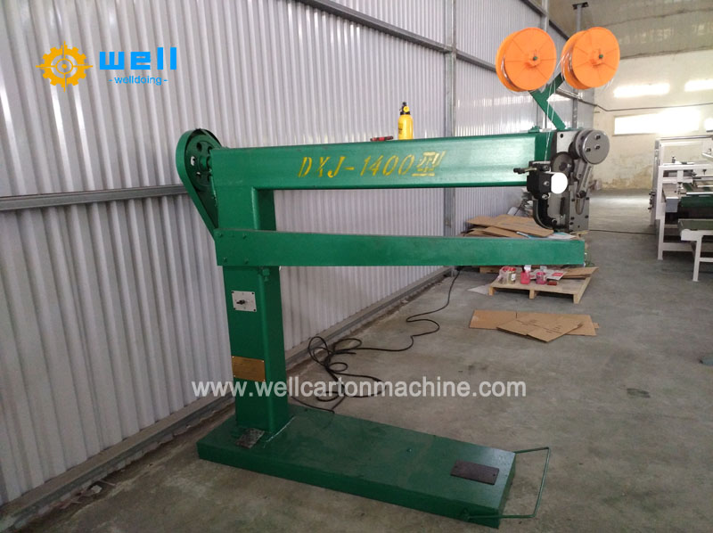 China corrugated box stitching machinery