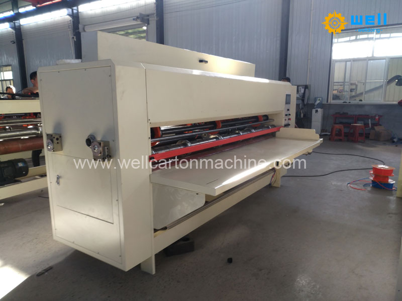 High speed thin blade slitter scorer machine