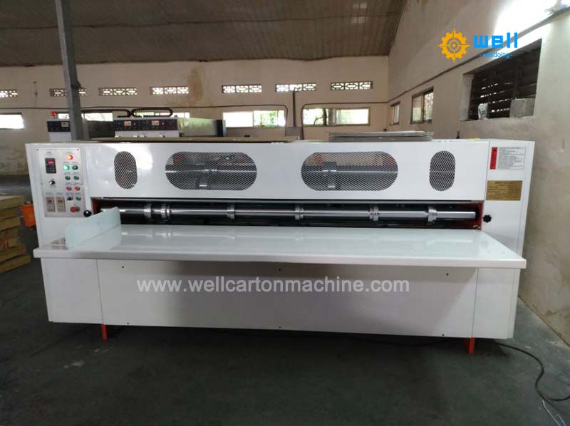 High speed thin blade slitter scorer machine