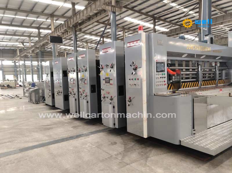 Characteristics of slotting machine for ink printing