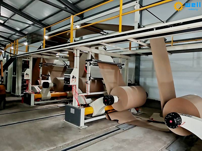 High speed grey board paper making machine