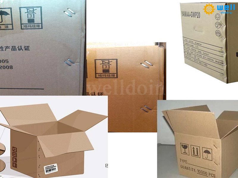 Semi automatic stitch machine for corrugated box Semi automatic stitch machine for corrugated box