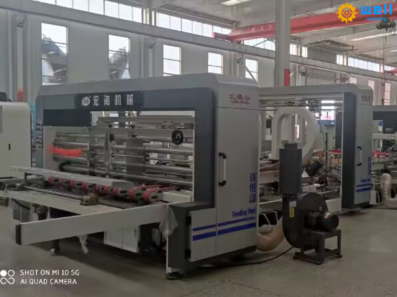 automatic folding gluing stitching machine