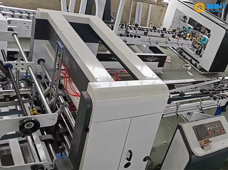 Automatic carton folder gluer machine