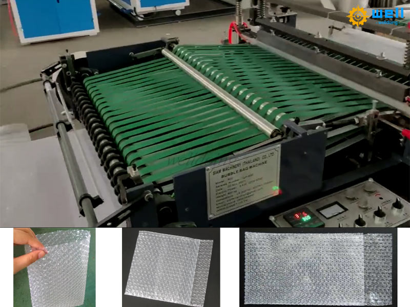 Automatic air bubble film extrusion equipment Automatic air bubble film extrusion equipment