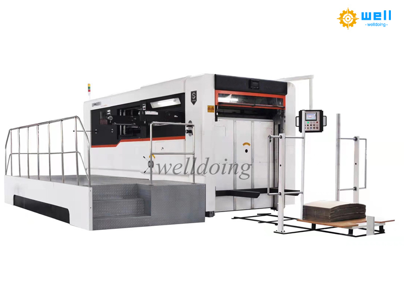 Full automatic die cutting stripping machine