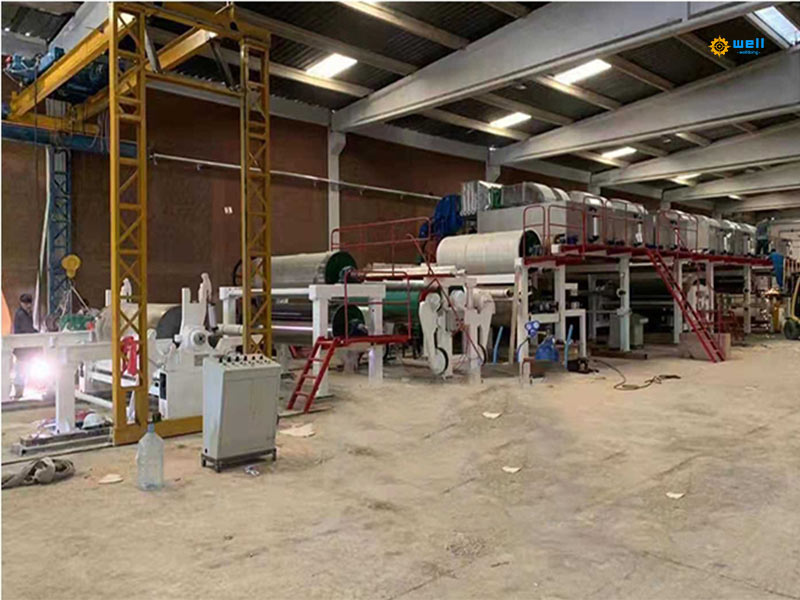 Scraper type coating machine paper coating line Scraper type coating machine paper coating line