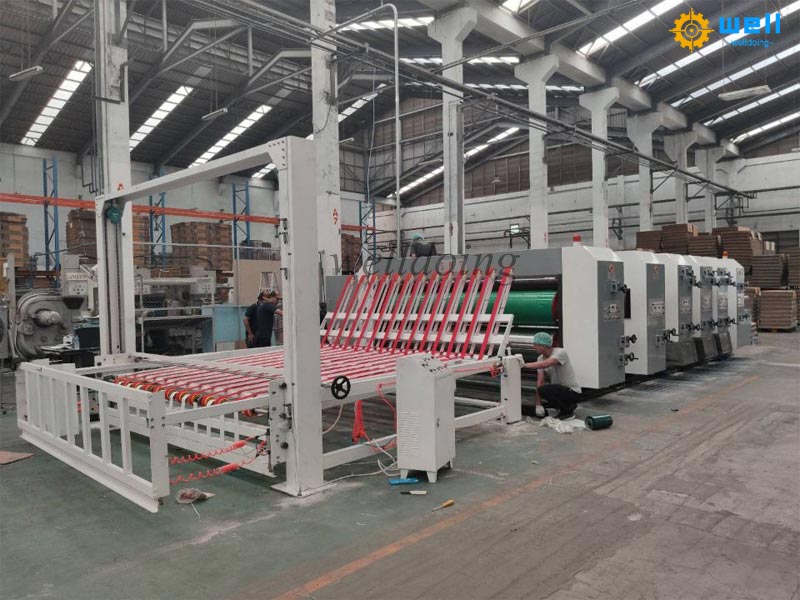 Full automatic corrugated box flexo printer slotter die cutter machine Full automatic corrugated box flexo printer slotter die cutter machine