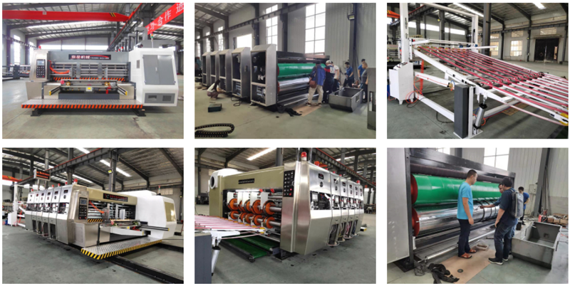 Full automatic corrugated box flexo printer slotter die cutter machine Full automatic corrugated box flexo printer slotter die cutter machine