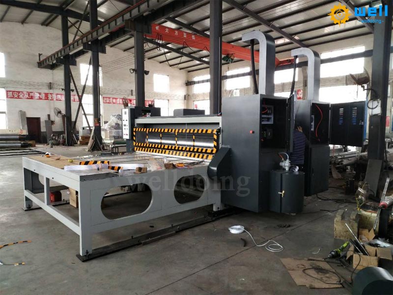 Chain Feeder Carton Flexo Printing Slotting Die Cutting Machine Chain Feeder Carton Flexo Printing Slotting Die Cutting Machine