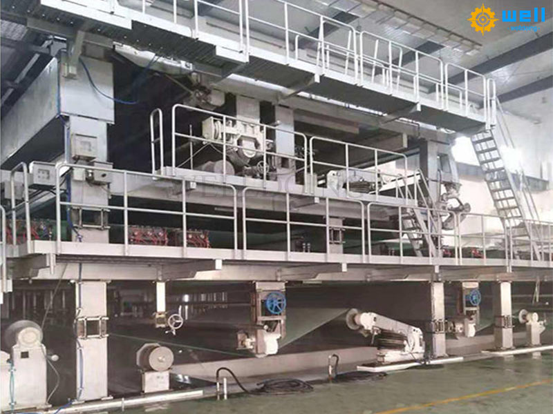 Kraft paper making machine