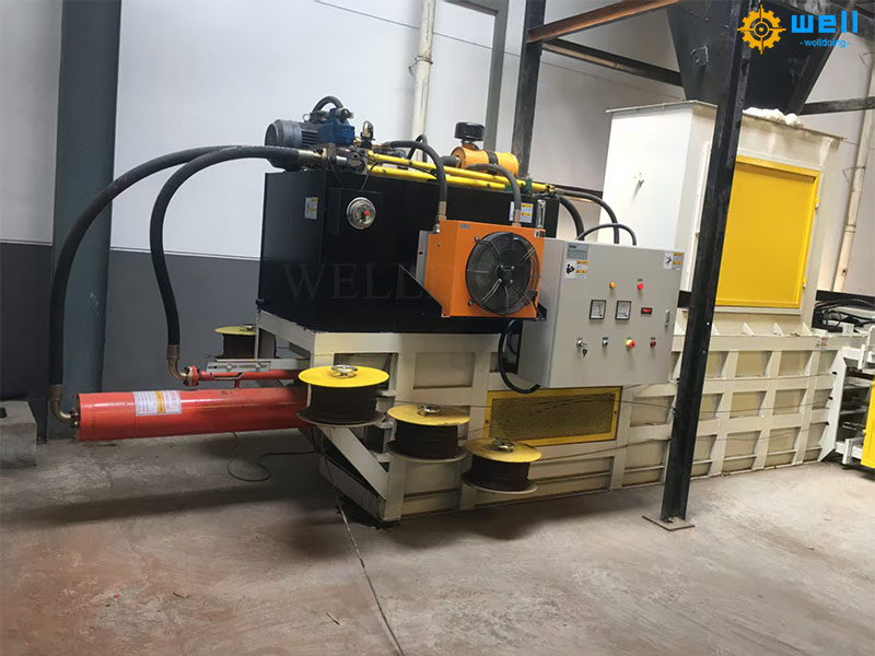 Waste Paper Compactor Baler Press Machine Waste Paper Compactor Baler Press Machine