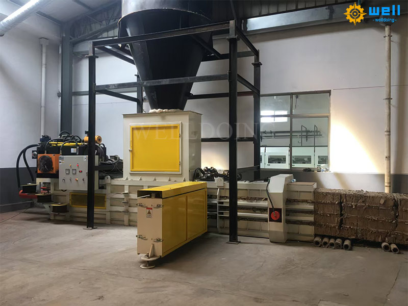 Waste Paper Compactor Baler Press Machine Waste Paper Compactor Baler Press Machine