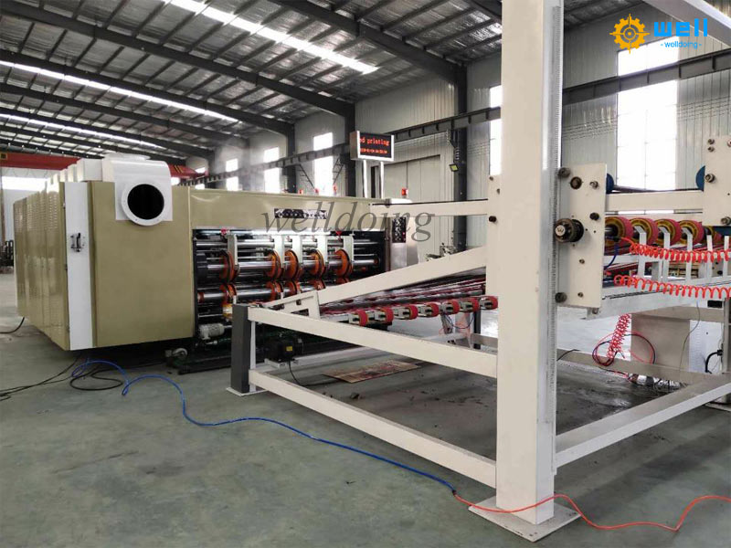 High-speed printing machine for cardboard box High-speed printing machine for cardboard box