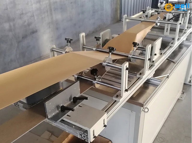 Paper corner protector making machine Paper corner protector making machine