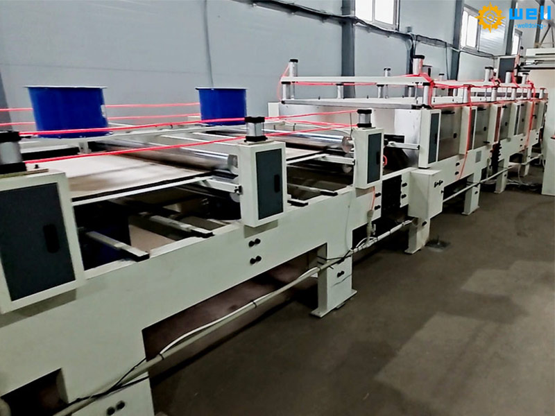 Automatic industrial cardboard production line
