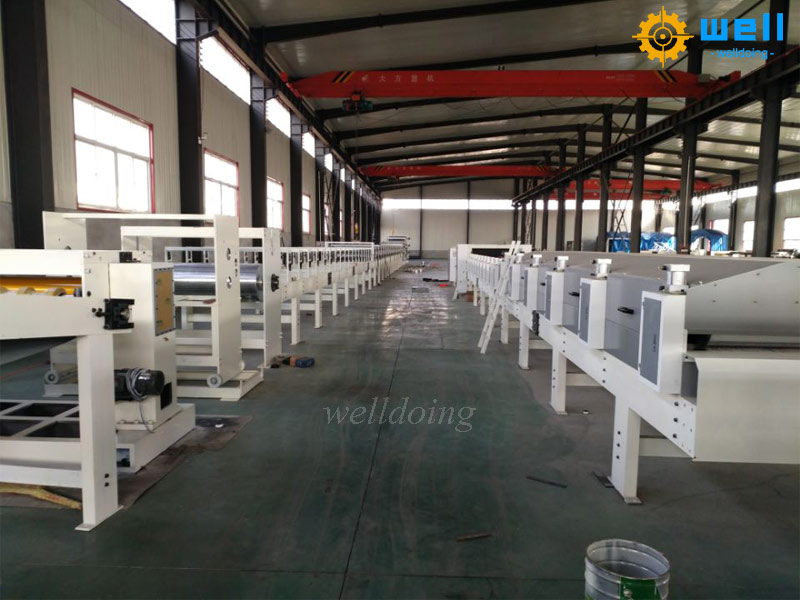 Advantages of the grey cardboard production line