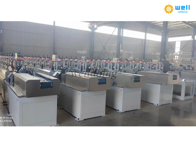 Development advantages of angle board protector making machine