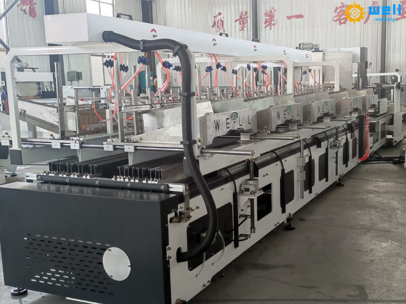 Corrguted box partition assembler machinery Corrguted box partition assembler machinery