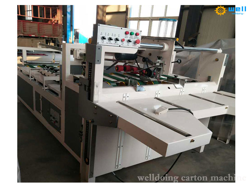 Elevate Your Packaging Efficiency: Semi-Automatic Folding Gluing Machine