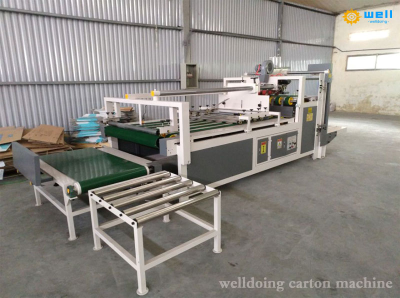 Elevate Your Packaging Efficiency: Semi-Automatic Folding Gluing Machine