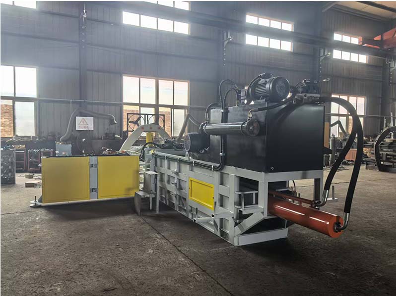 Professional and efficient waste paper packaging machine