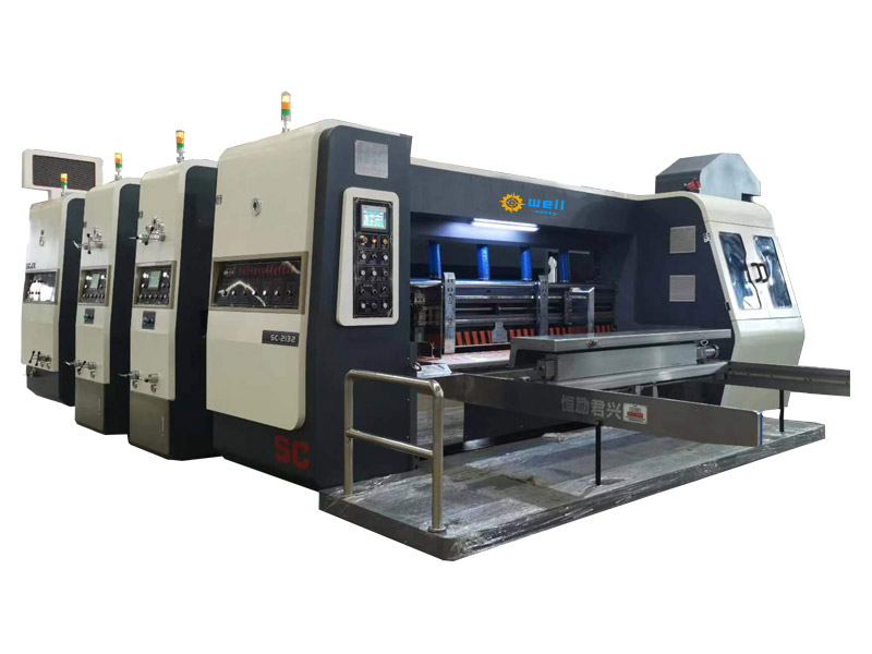 Automatic Flexo Printing Slotting Die Cutting Machine for Corrugated Box