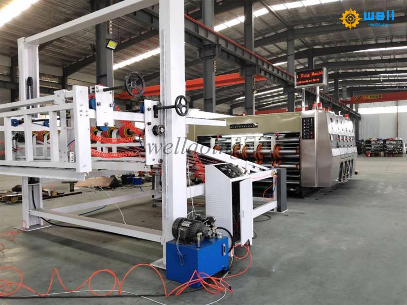 Automatic Flexo Printing Slotting Die Cutting Machine for Corrugated Box