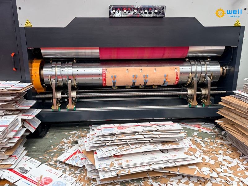 Welldoing Automatic Flexo Printing Slotting Die Cutting Machine For Carton Box