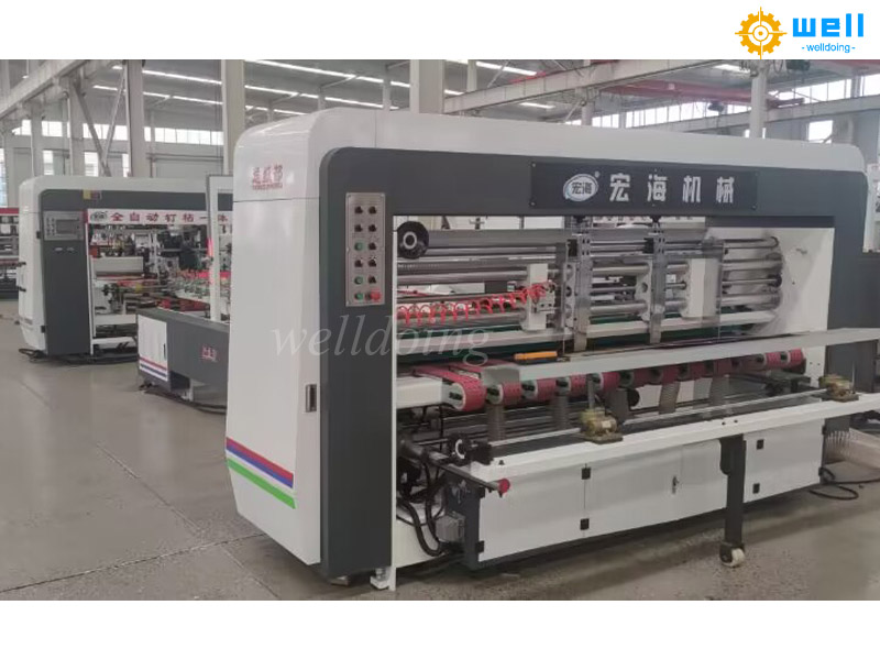 Automatic Folder Gluer Stitching Machine | Higher Carton Production Efficiency