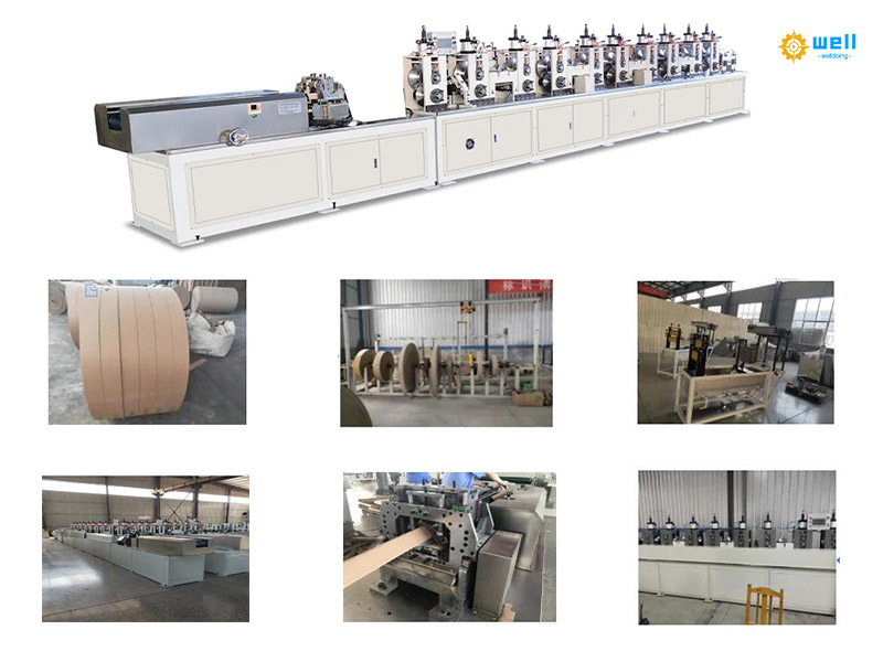 High speed paper edge protector machine High speed paper edge protector machine