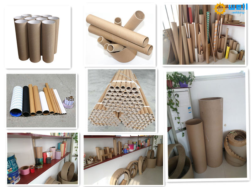 High speed kraft paper pipe making machine High speed kraft paper pipe making machine