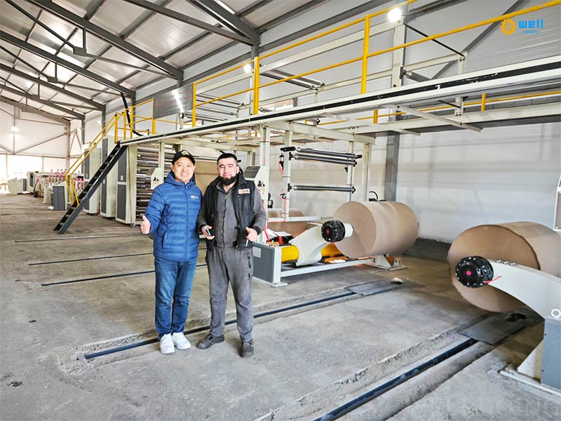 China Cardboard production line supplier