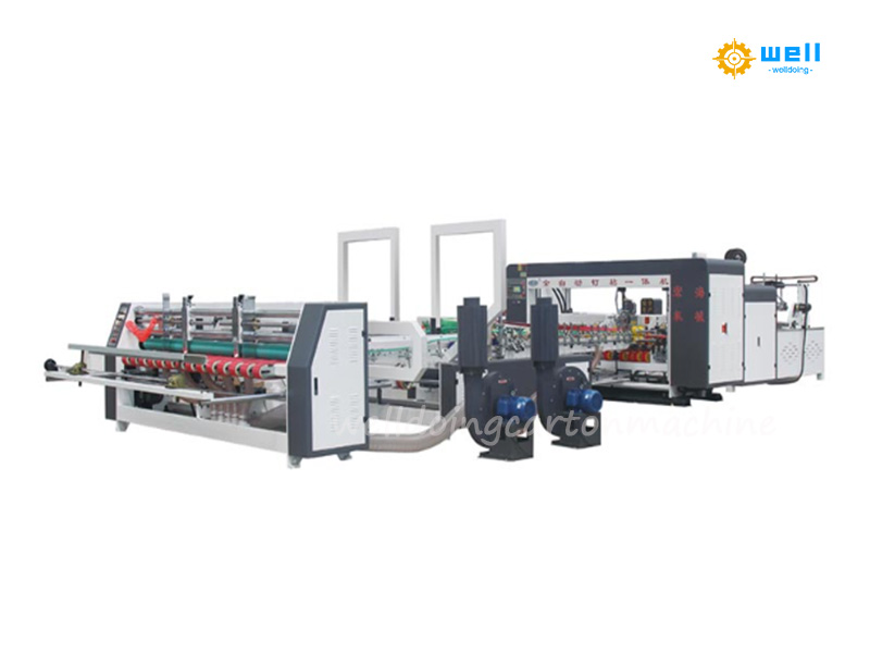 Auto corrugated carton box folder gluer equipment China
