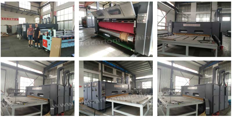 Chain Feed Flexo Printer Slotter Die Cutter Machine with Stacker Chain Feed Flexo Printer Slotter Die Cutter Machine with Stacker