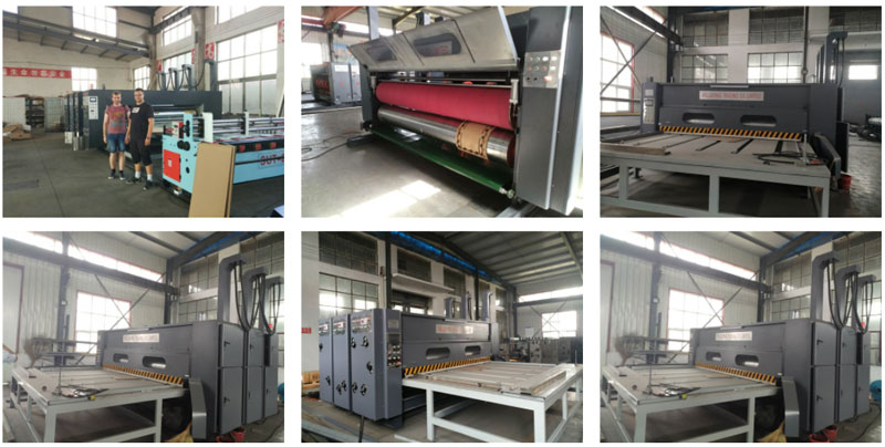 Chain Feeding Flexo Printer Slotter Die-cutter Machine Chain Feeding Flexo Printer Slotter Die-cutter Machine